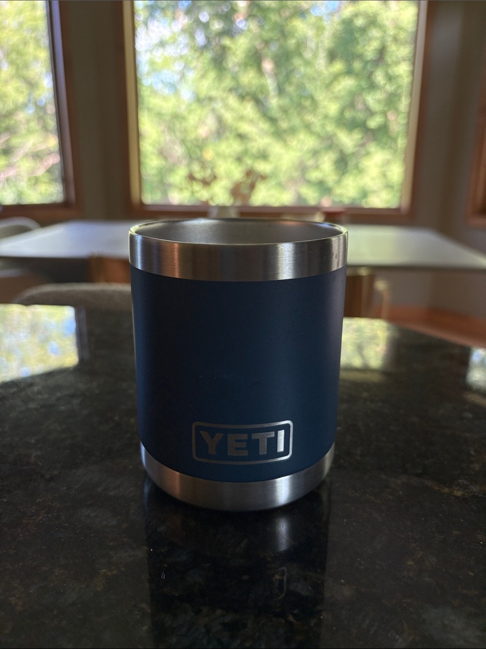 Yeti Blue Stainless Lowball Tumbler